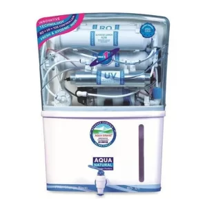 Aqua Grand Plus RO Domestic Water Purifier (RO+ LED UV+ ORC COPPER+ HIGH TDS MEMBRANE+ TDS CONTROL) Best For Home/Office Purpose, Automatic | 20 LPH | 12 Liter Storage (Aqua Grand)