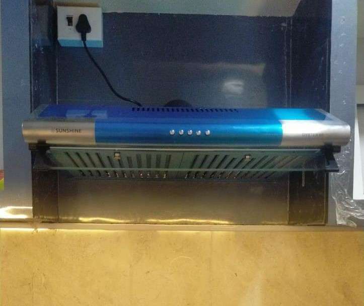 SUNSHINE OYSTER 60 Chimney 1040 M3/Hr Suction | Auto-Clean | Led Lights | Warranty 12 Years On Motor & 2 Year General Warranty - Image 3