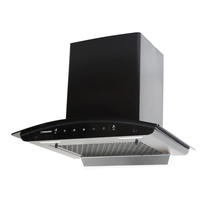 Sunshine Vitara 60 Wall Mounted Filterless Auto Clean Chimney - Image 4