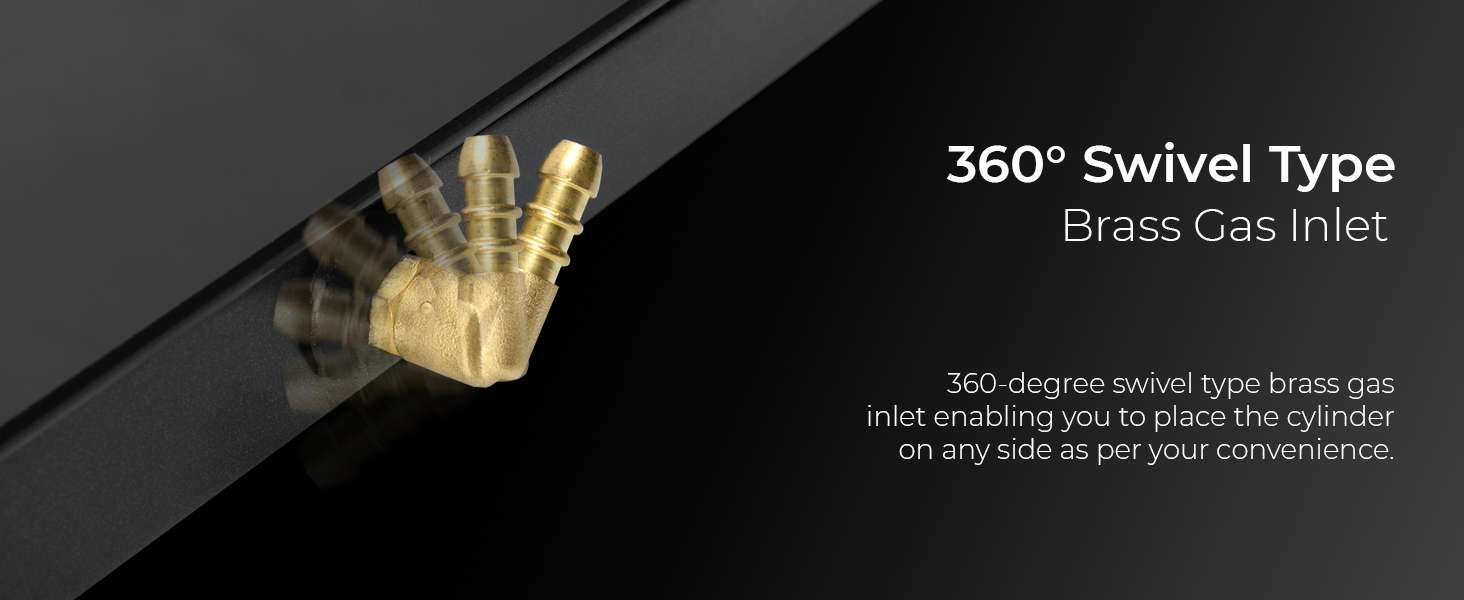 Sunshine Slimmest Magnite 4 Burner Glass Hob Top Cooktop Manual Ignition (PNG) - Image 5