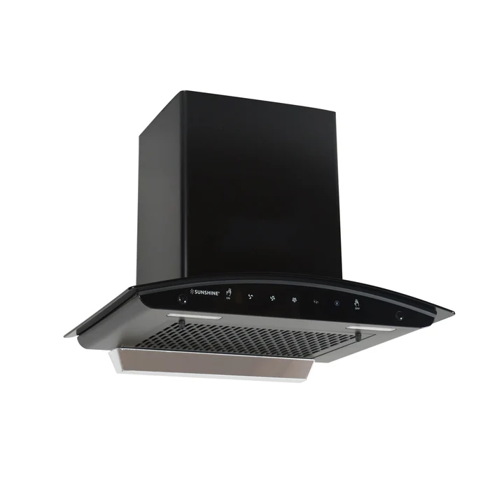 Sunshine Vitara 60 Wall Mounted Filterless Auto Clean Chimney - Image 5