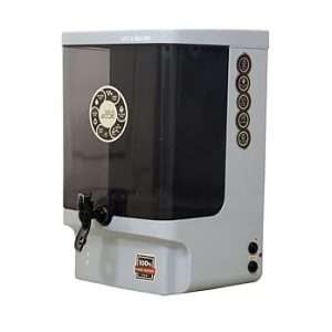 Aqua Jade RO Water Purifier with Active Copper RO + UV + UF + TDS Control + Pre Filter & Accessories, Premium RO Water Filter System for home 10 Ltrs, 8 Stage (Grey)