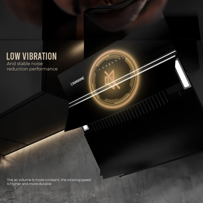 Sunshine Kosmo Plus-60 Wall Mounted Designer Auto Clean Hoods Chimney - Image 4