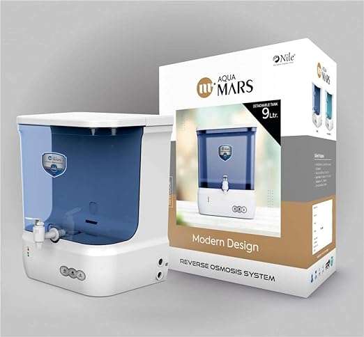 AQUA MARS 9-Litre RO+B12+UV+UF,TDS Controller, LED + TDS Control Pre filter Purification, Advanced Active Copper Filter Water Purifier Blue - Image 9